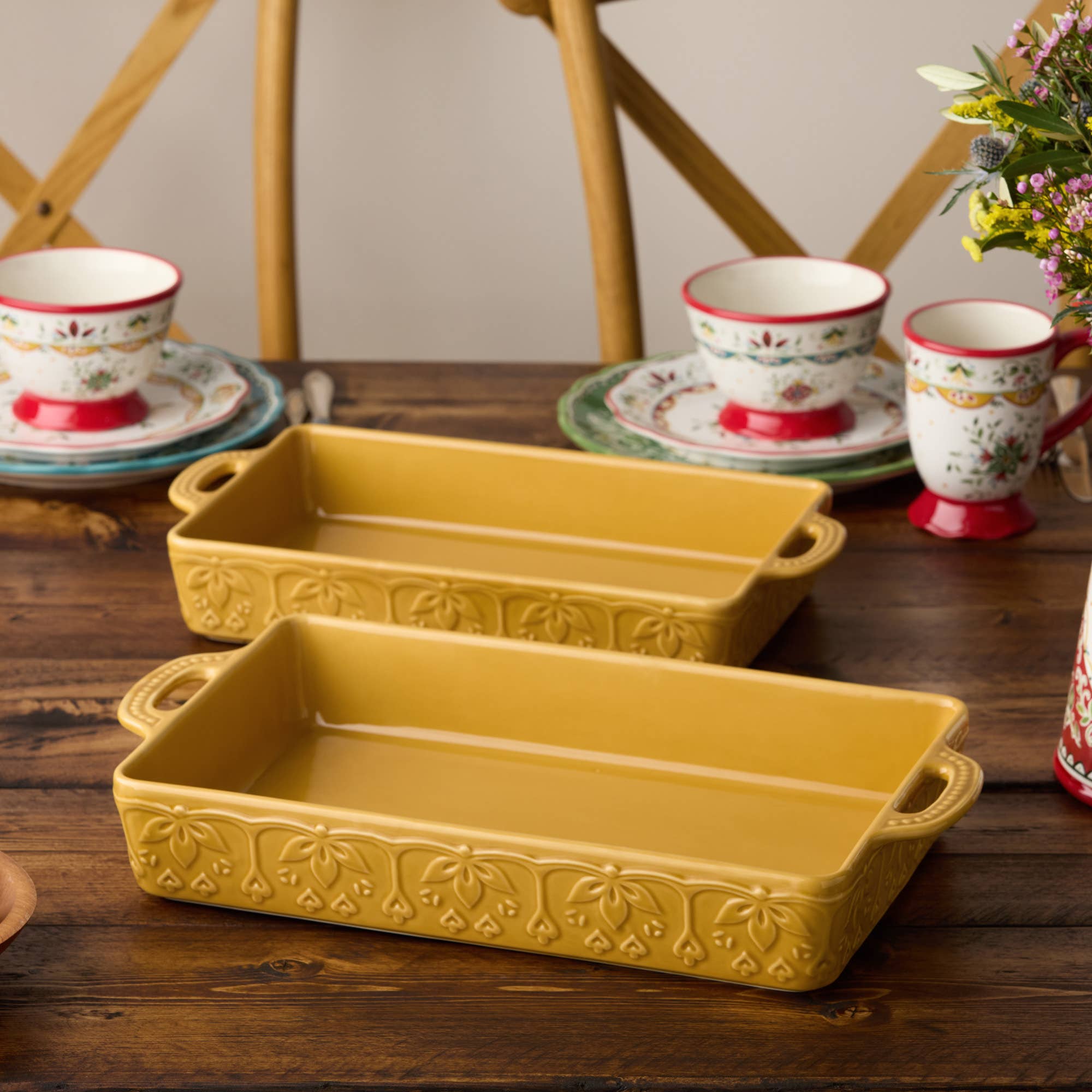 Provence Medium Rectangular Baker 14in x 8.75in