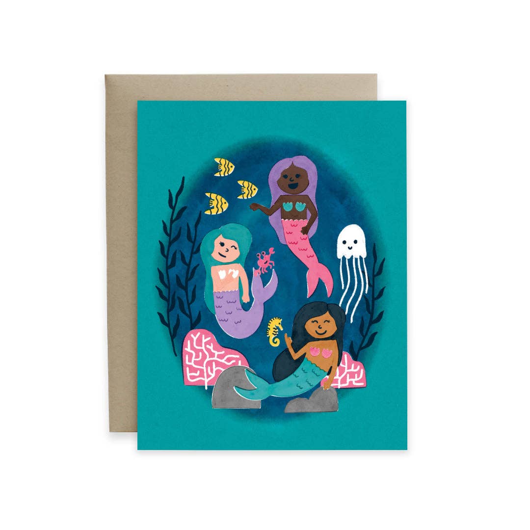 Mermaid Card
