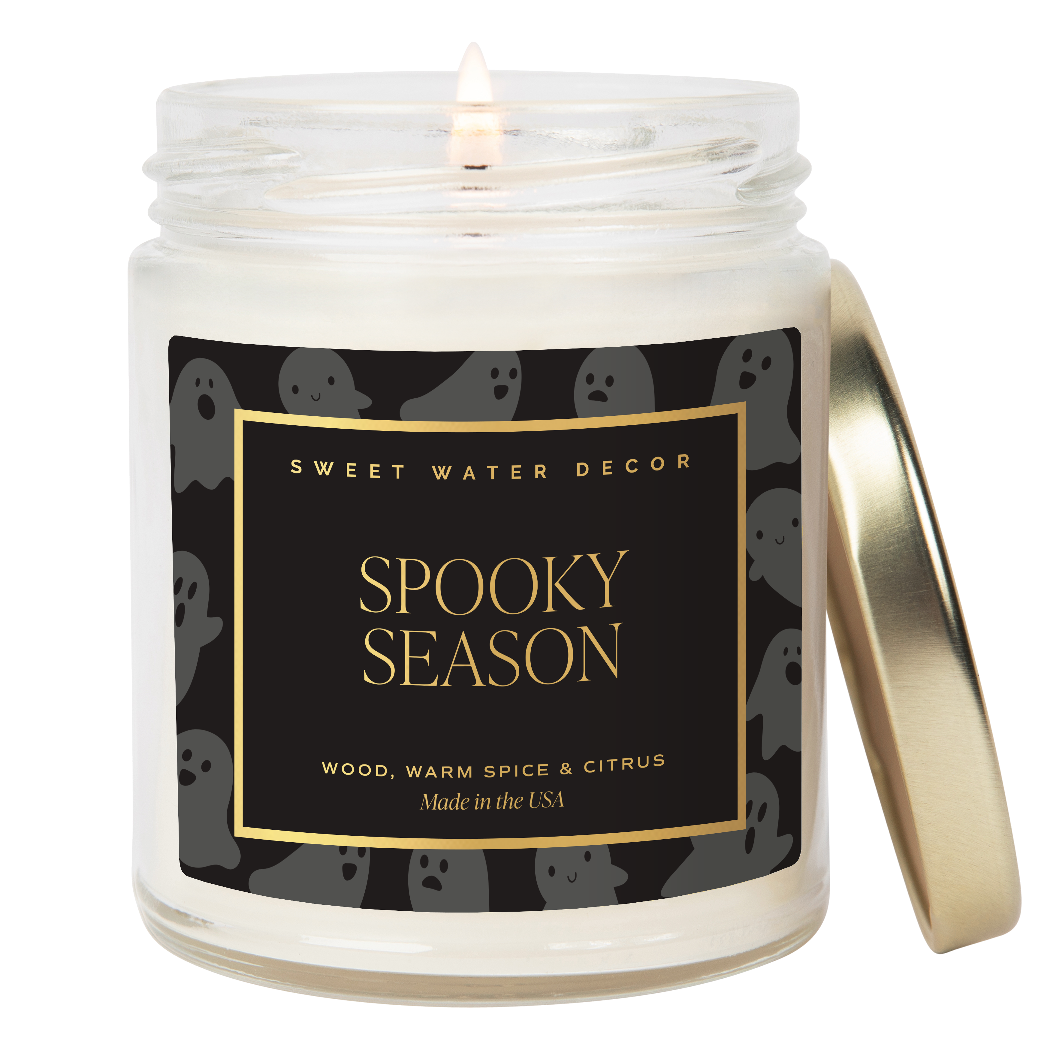 Spooky Season 9 oz Soy Candle - Halloween Decor & Gifts