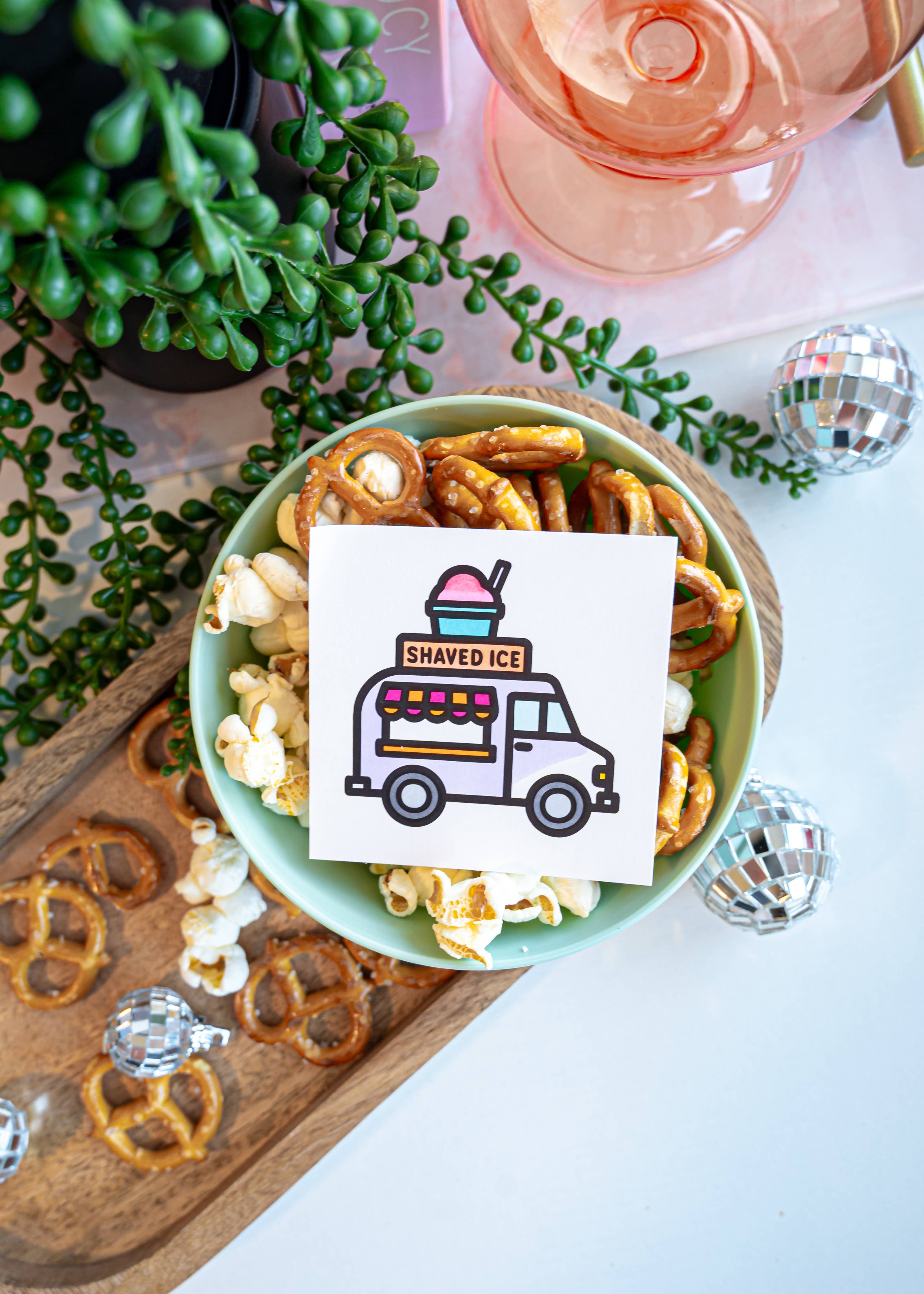 Quick Bites Mini Coloring Book - Food Truck & Foodie