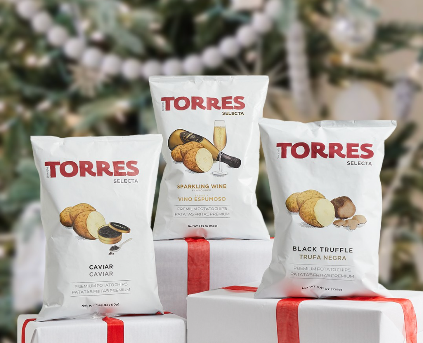 CAVIAR Torres Gourmet Potato Chips 50g | SMALL BAG