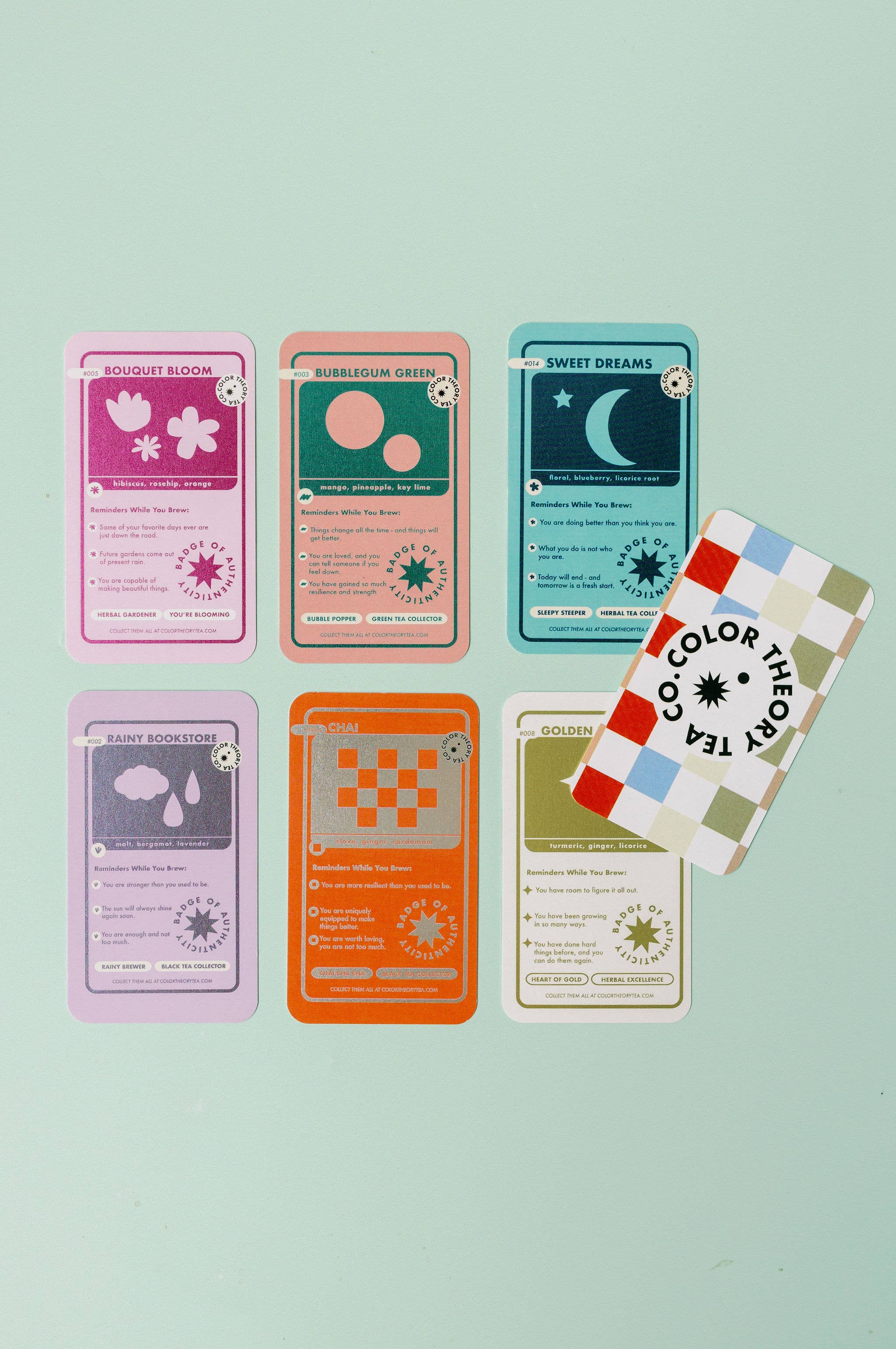 Color Theory Tea Sachets- 4 Varieties
