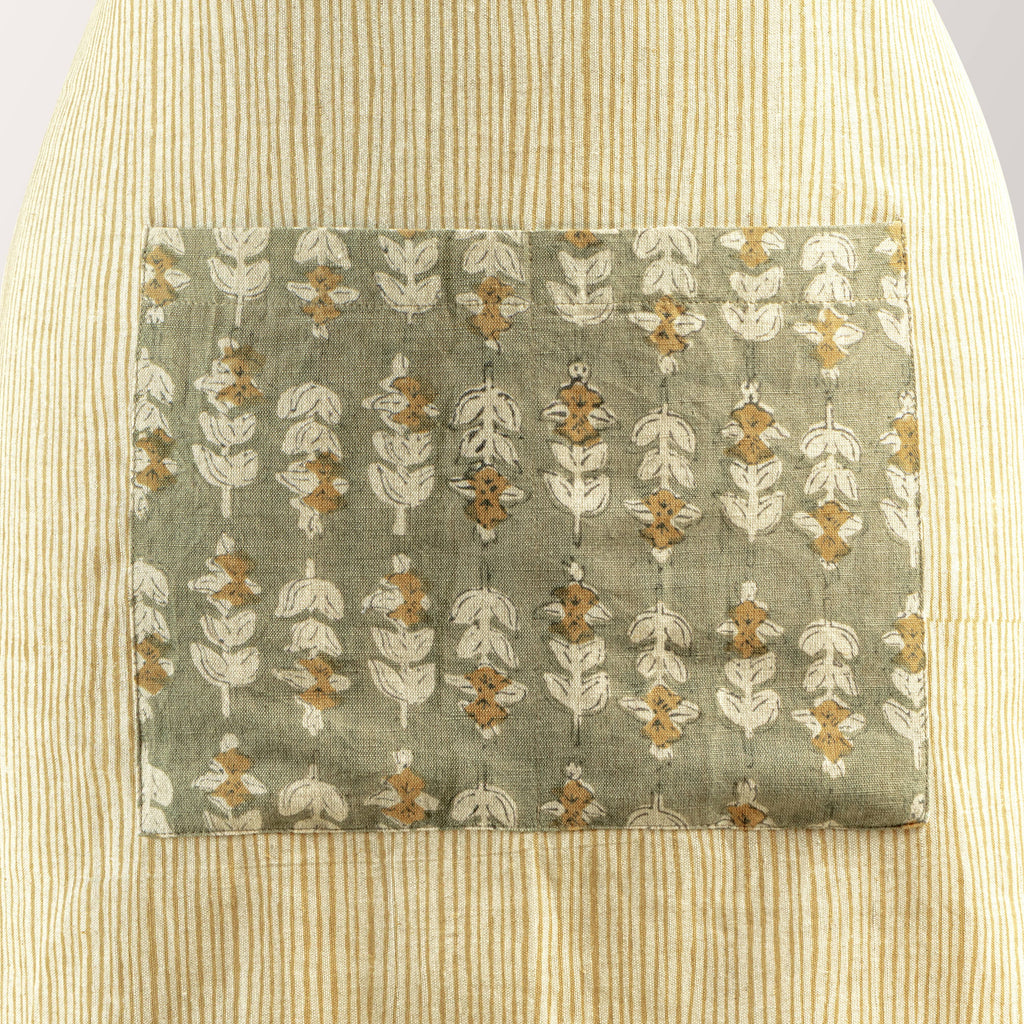 Block Print Apron