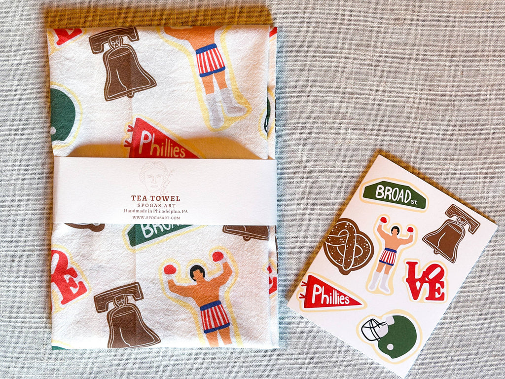 Philly Cotton Tea Towel