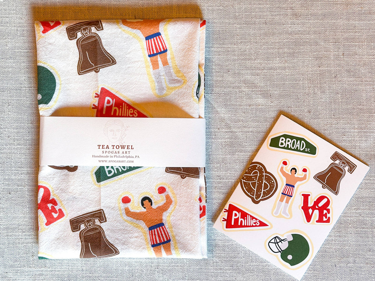 Philly Cotton Tea Towel