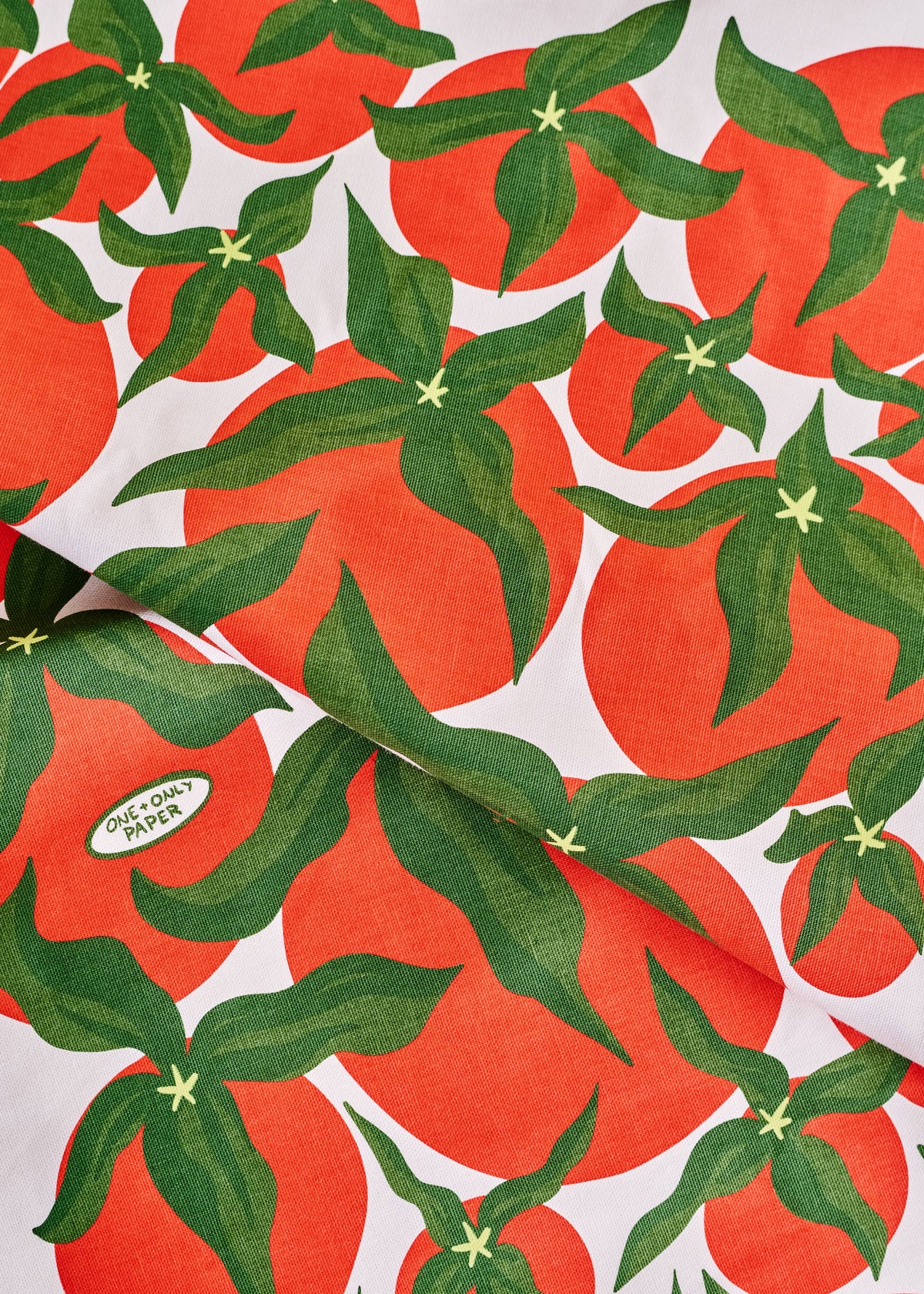 Pomodoro Tomato Red Cotton Tea Towel