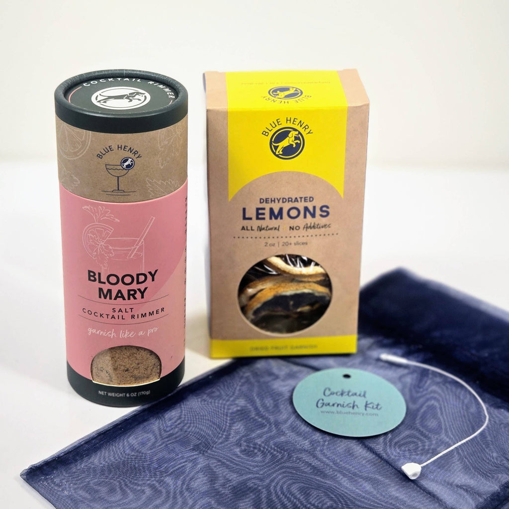 NEW Beverage Garnish Bundles: Glass Rimmer + Dried Fruit
