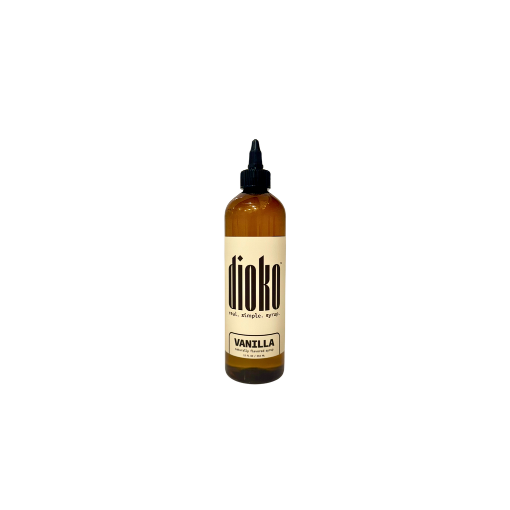 Dioko Premium Simple Syrup, 12 fl. oz Vanilla