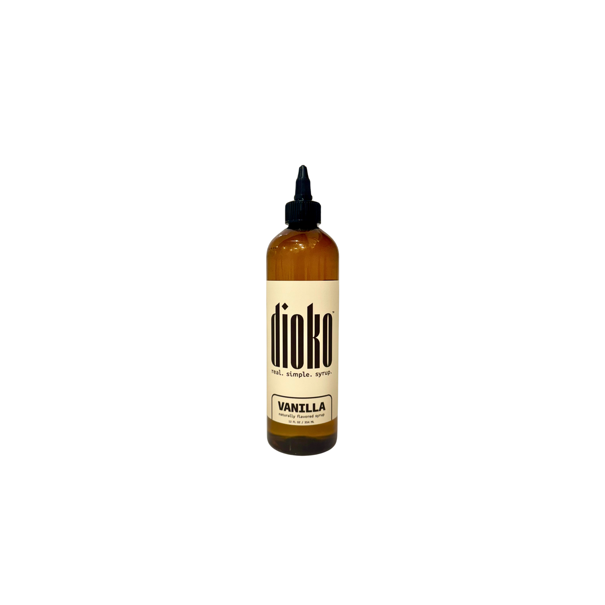 Dioko Premium Simple Syrup, 12 fl. oz Vanilla