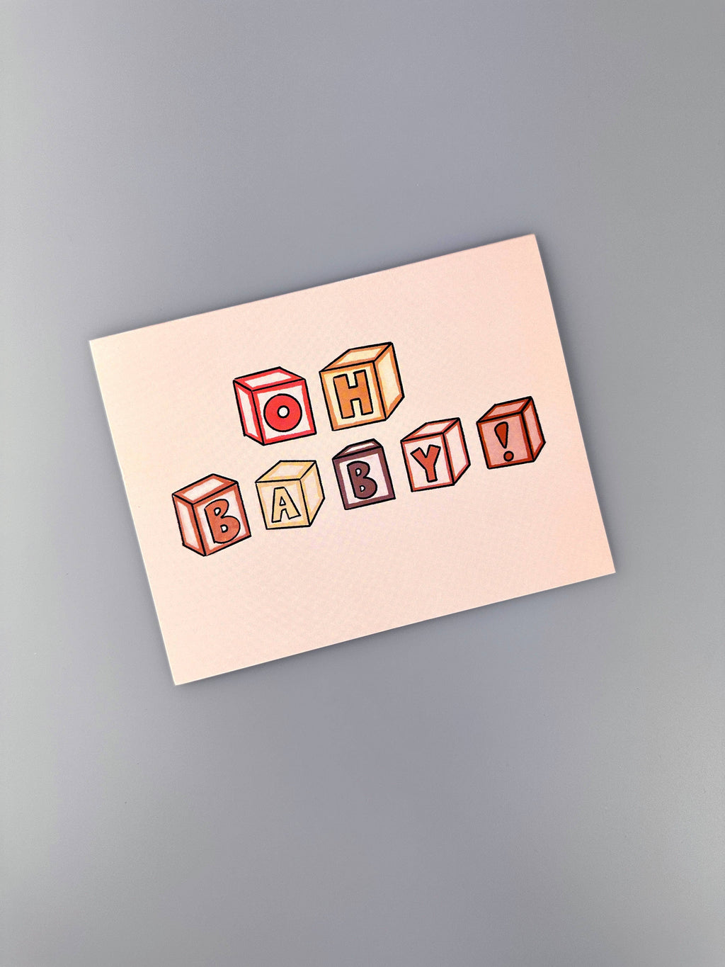 Oh Baby! Baby Shower Card