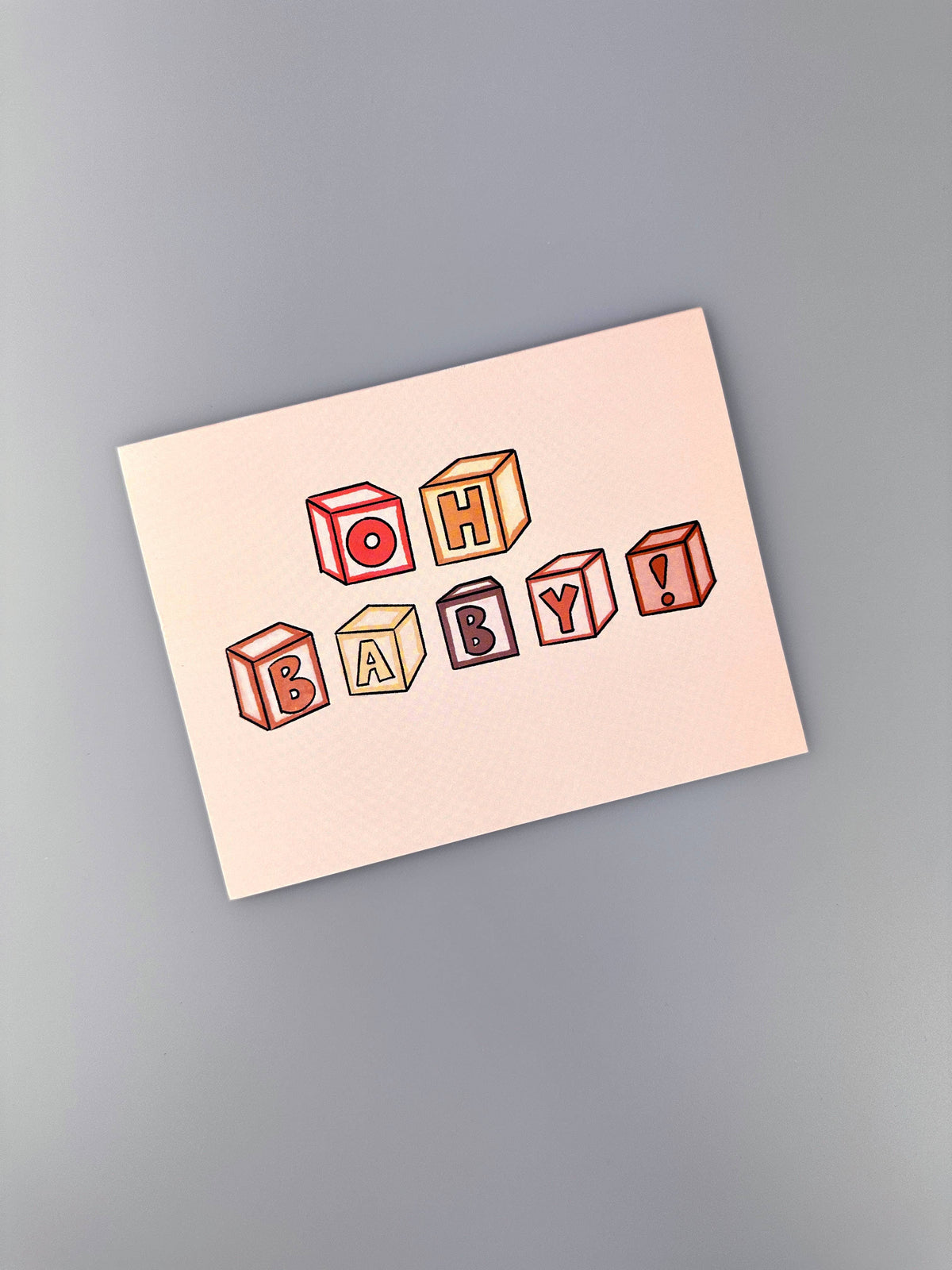 Oh Baby! Baby Shower Card