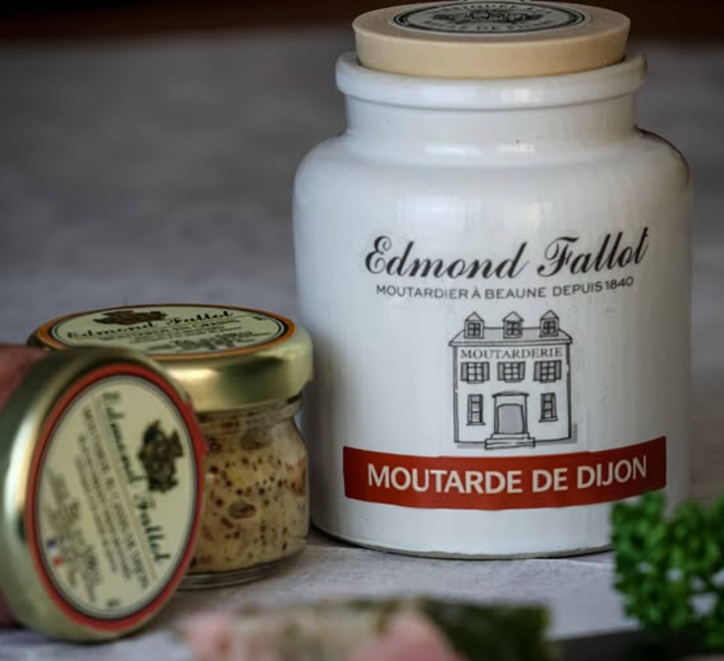 Mini Jar 1oz Smooth Dijon Edmund Fallot Mustard