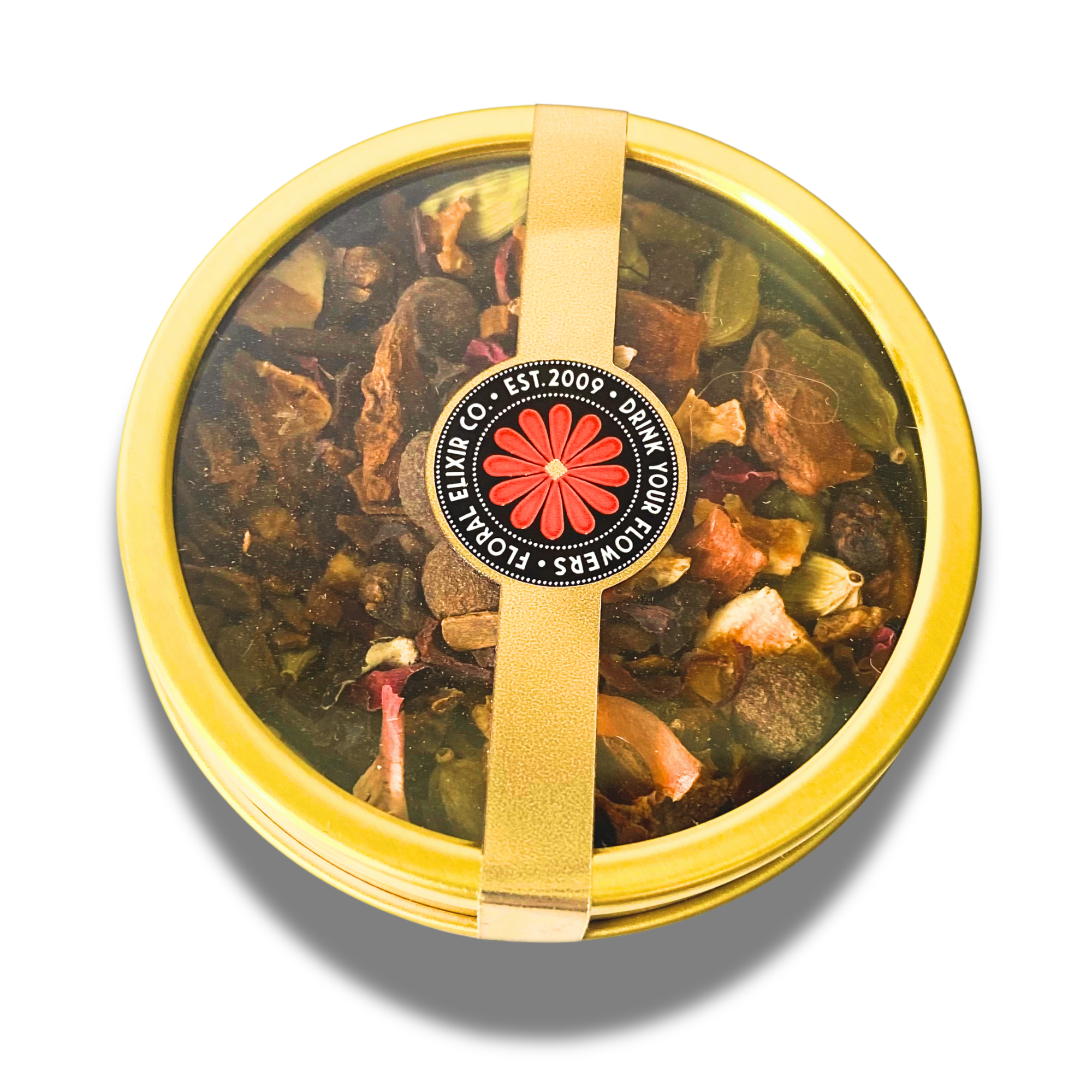 Botanical Mulling Spices in Gold Tin