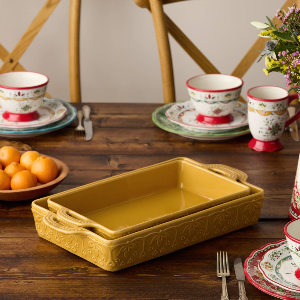 Provence Medium Rectangular Baker 14in x 8.75in