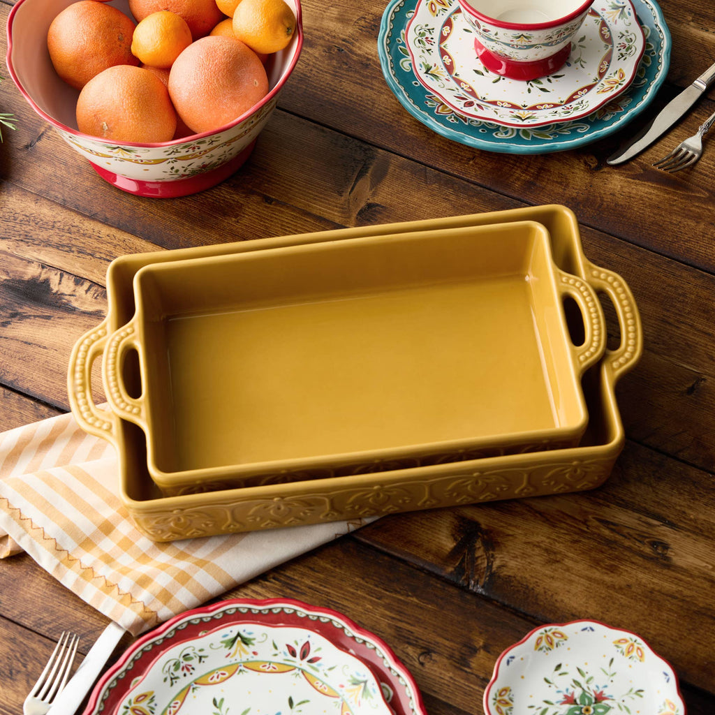 Provence Medium Rectangular Baker 14in x 8.75in