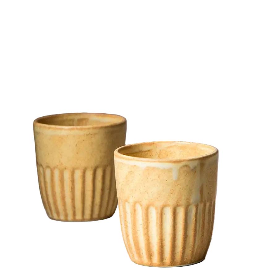 Beige Kulhad Stoneware Drinking Cup | 260 ml