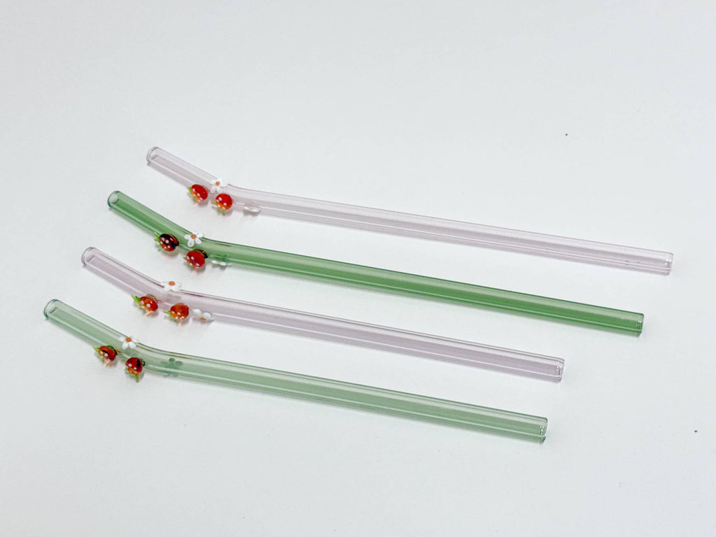 Strawberry Blossom Straw- pink
