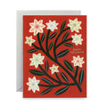 Holiday Floral Greeting Card