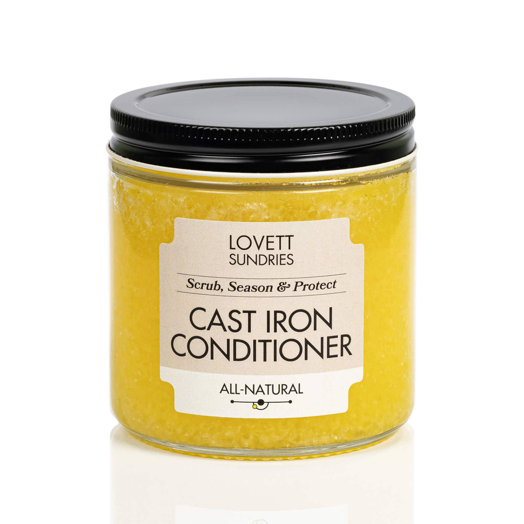 Cast Iron Conditioner Scrub and Seasoning