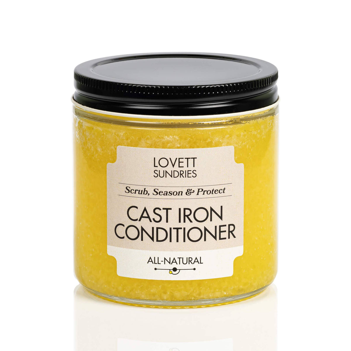 Cast Iron Conditioner Scrub and Seasoning