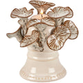 Trumpet Mushrooms Candle Holder