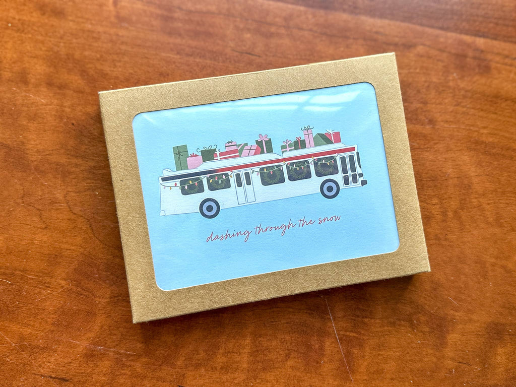 Septa Philly Christmas Card Set (5 pack)