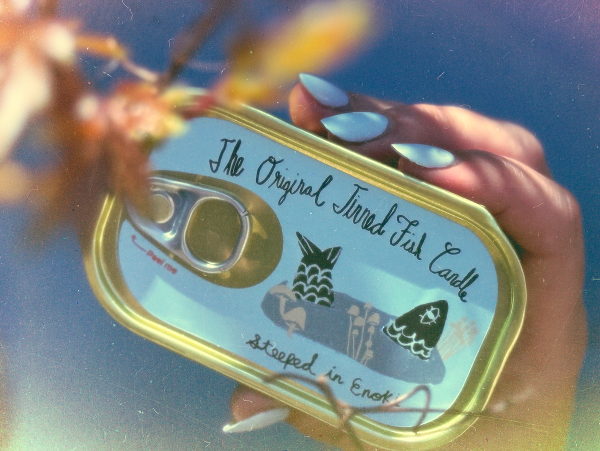 Tinned Fish Candle - Enoki Forest Soy Wax Candle