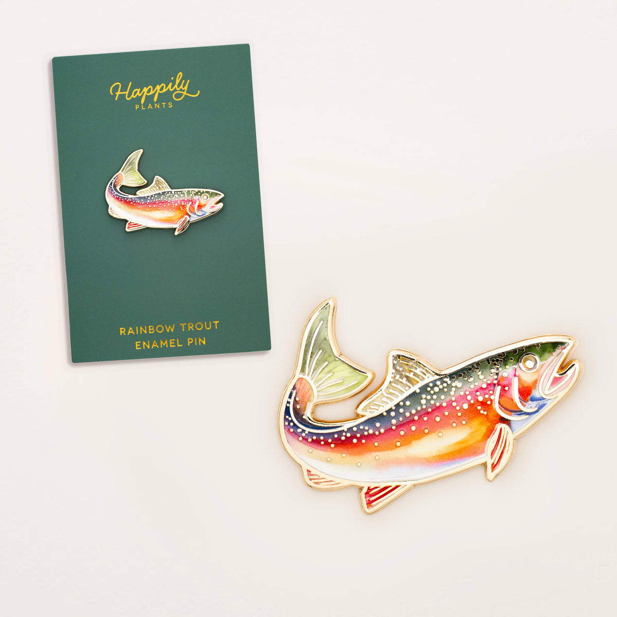 Rainbow Trout Pin