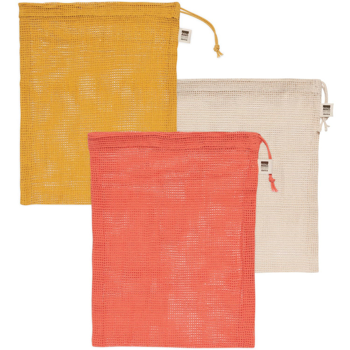 Le Marche Mesh Produce Bags |Set of 3|