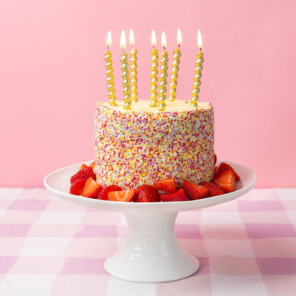 Birthday Candles - 3 Varieties, pack of 8 candles