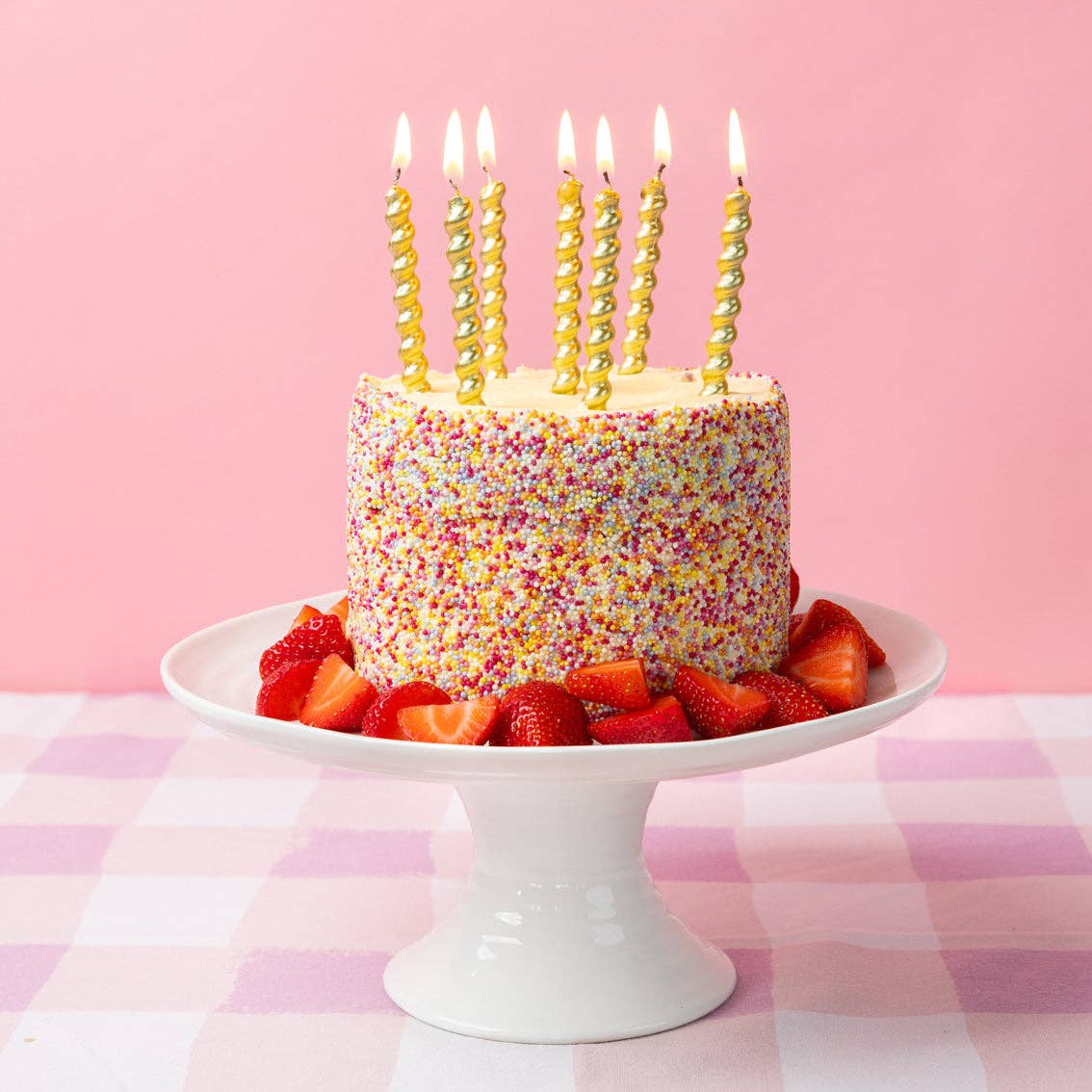 Birthday Candles - 3 Varieties, pack of 8 candles