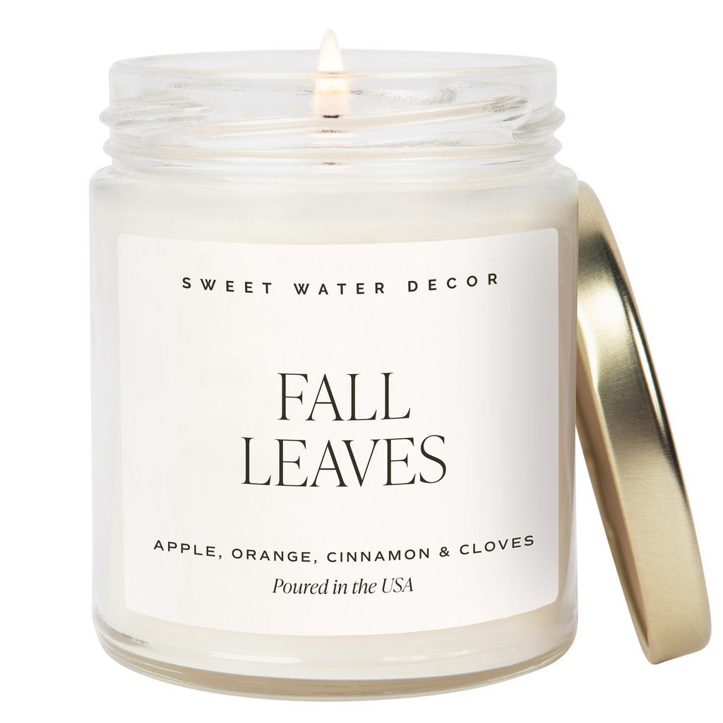 Fall Leaves 9 oz Soy Candle