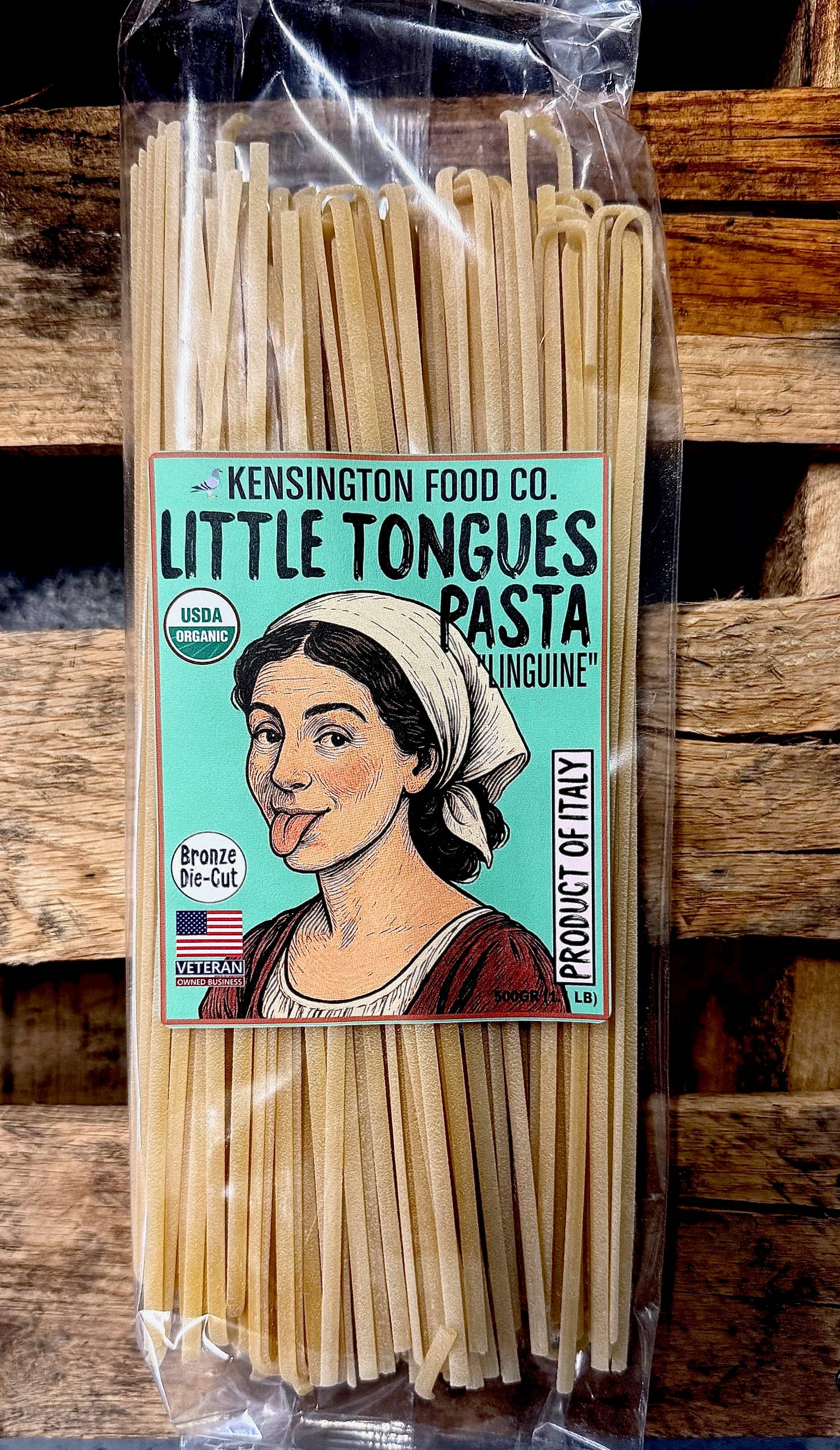Kensington Little Tongues "Linguine" Organic Pasta