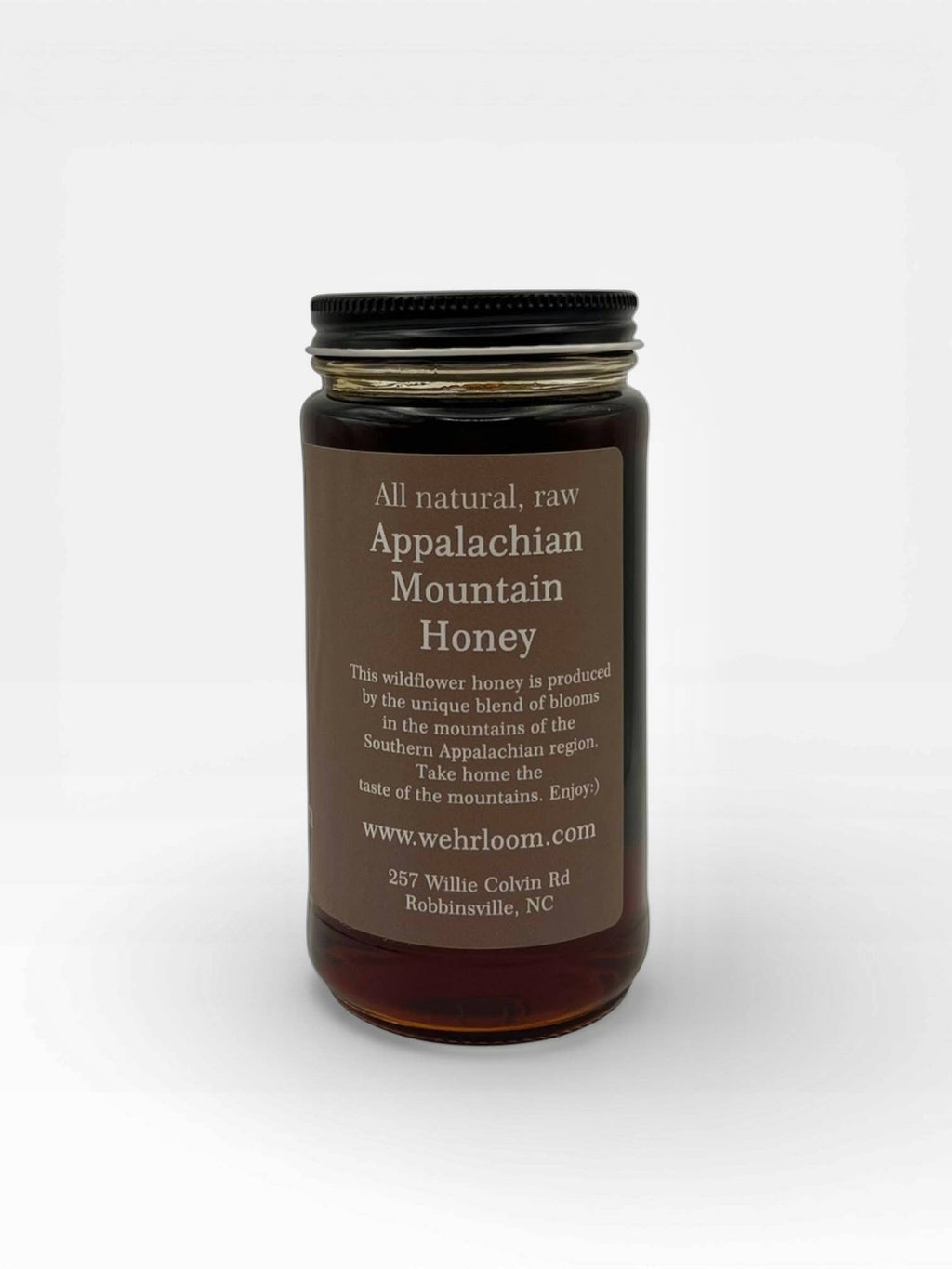 Appalachian Mountain Honey Screw Top Jar