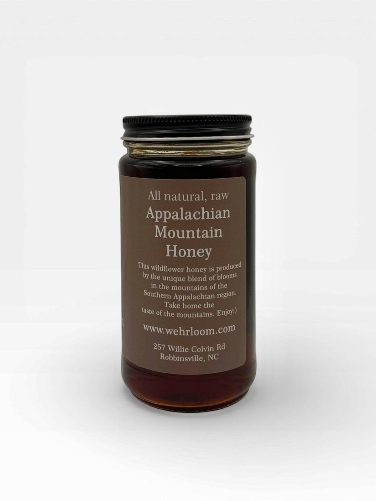 Appalachian Mountain Honey Screw Top Jar