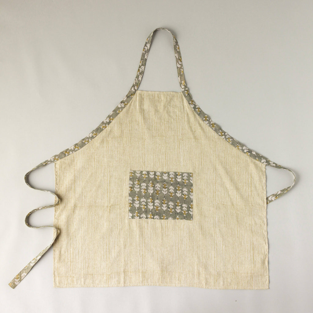 Block Print Apron