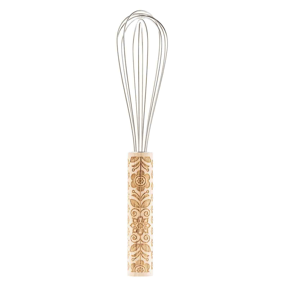 Embossed Decorative Whisk , Spring Design