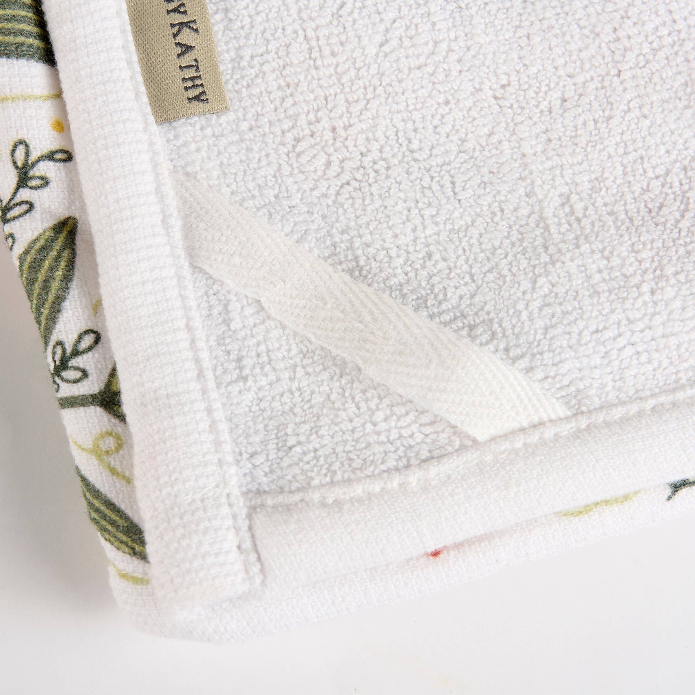 Nouveau Lily Terrycloth Kitchen Towel