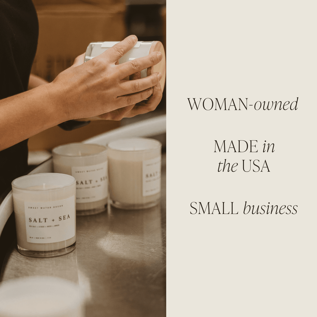 White Tea and Jasmine 11 oz Soy Candle