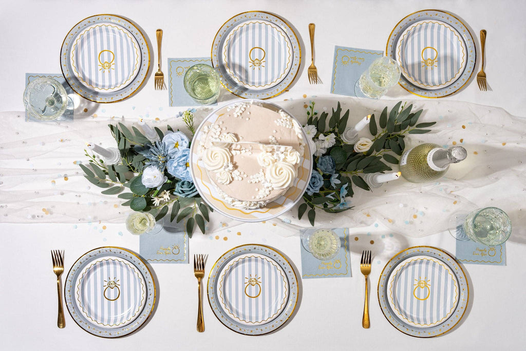 Happily Ever After Paper Dinner Plates