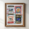 "Vintage Canisters" - 8" x 10" Giclée Art Print