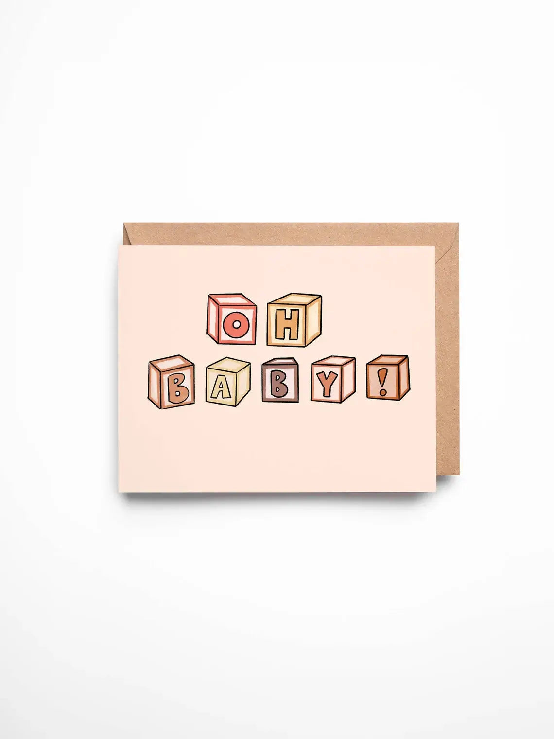 Oh Baby! Baby Shower Card