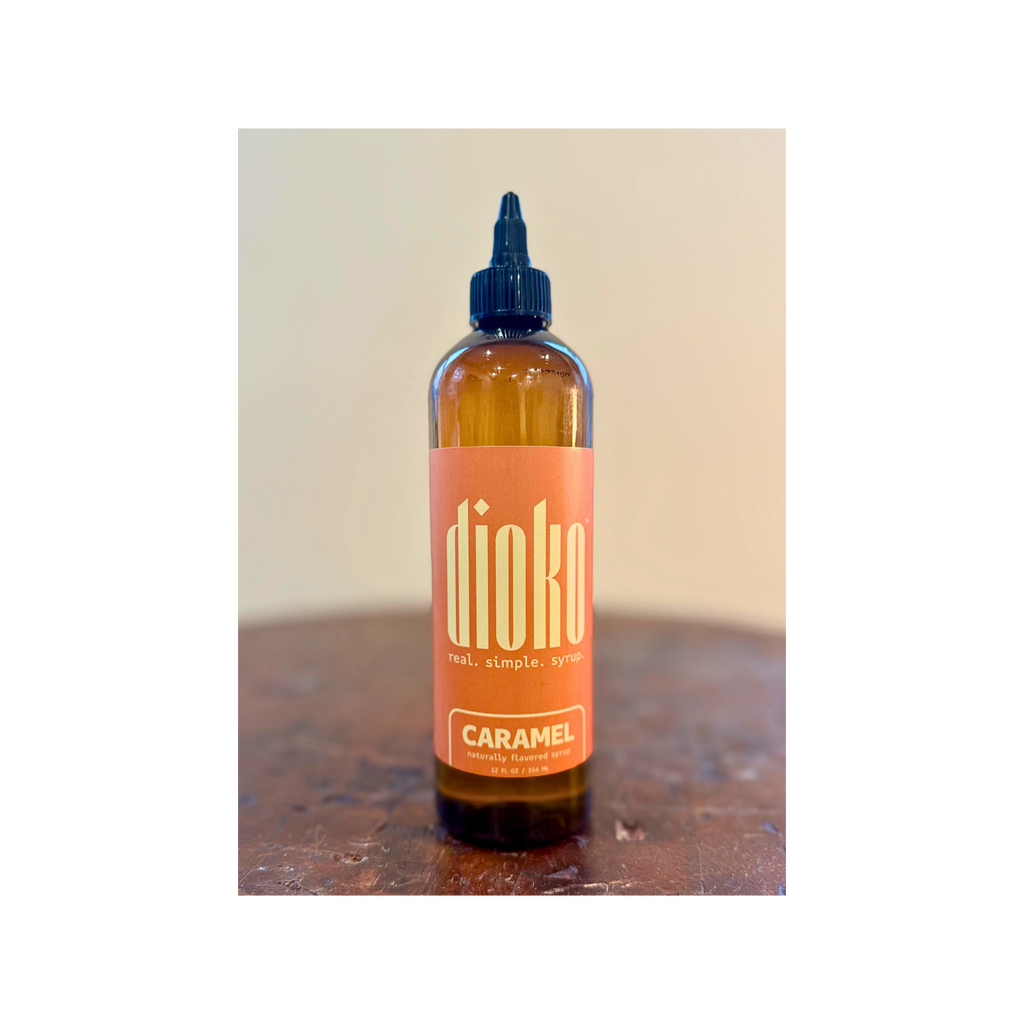 Dioko Premium Simple Syrup, 12 fl. oz Caramel