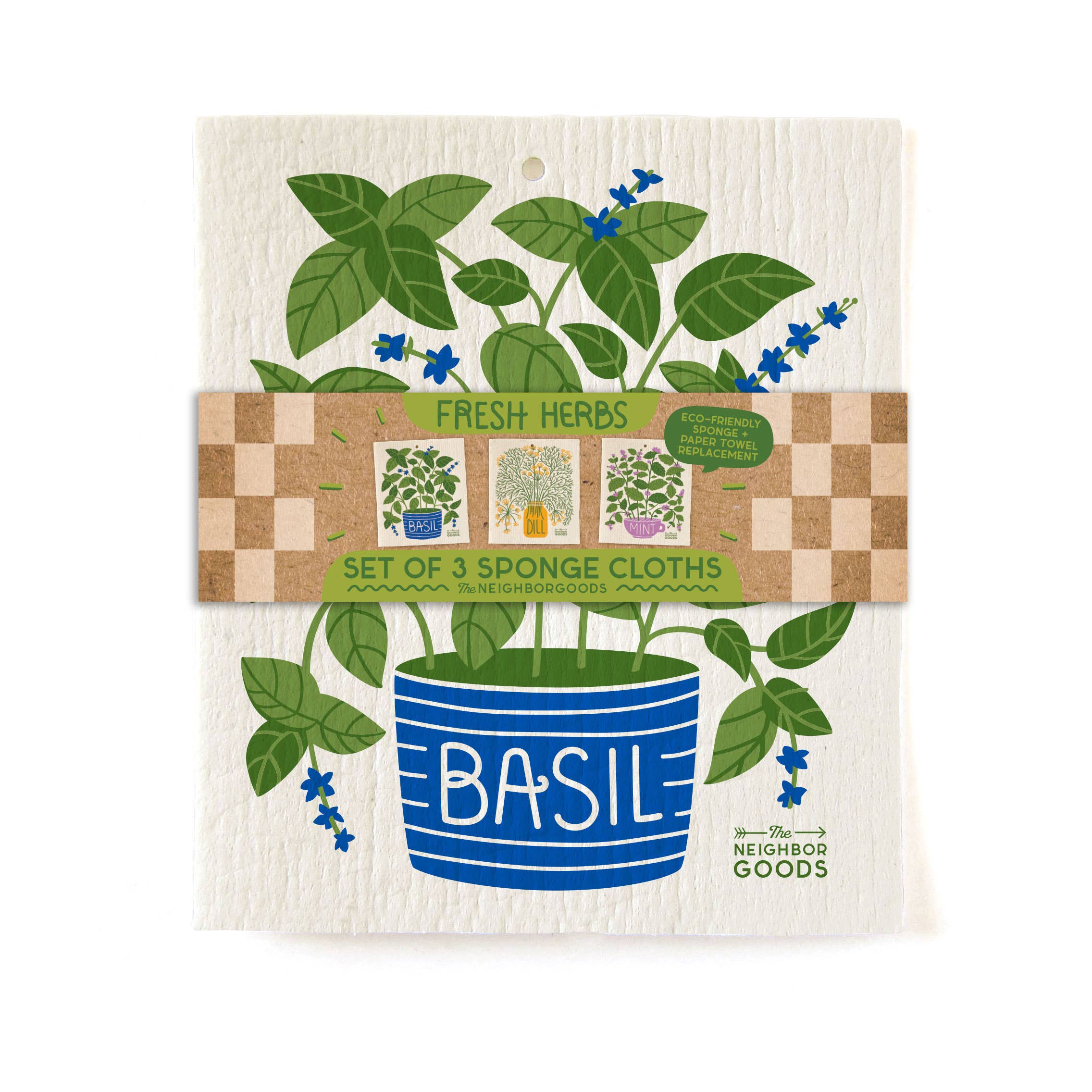 Swedish Sponge Cloth Set - 2 Varieties
