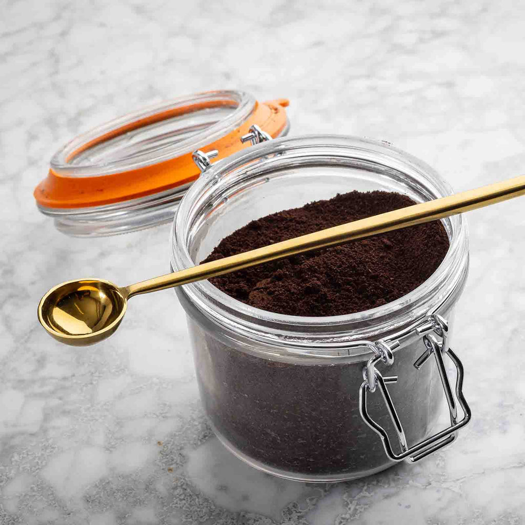Long Handled Coffee Scoop Gold, Set of 2