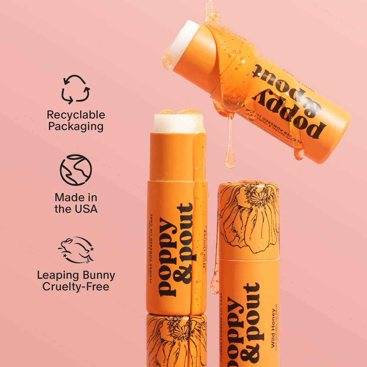 Poppy&Pout Lip Balm