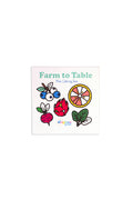 Farm To Table Mini Coloring Book - Fruits & Veggies
