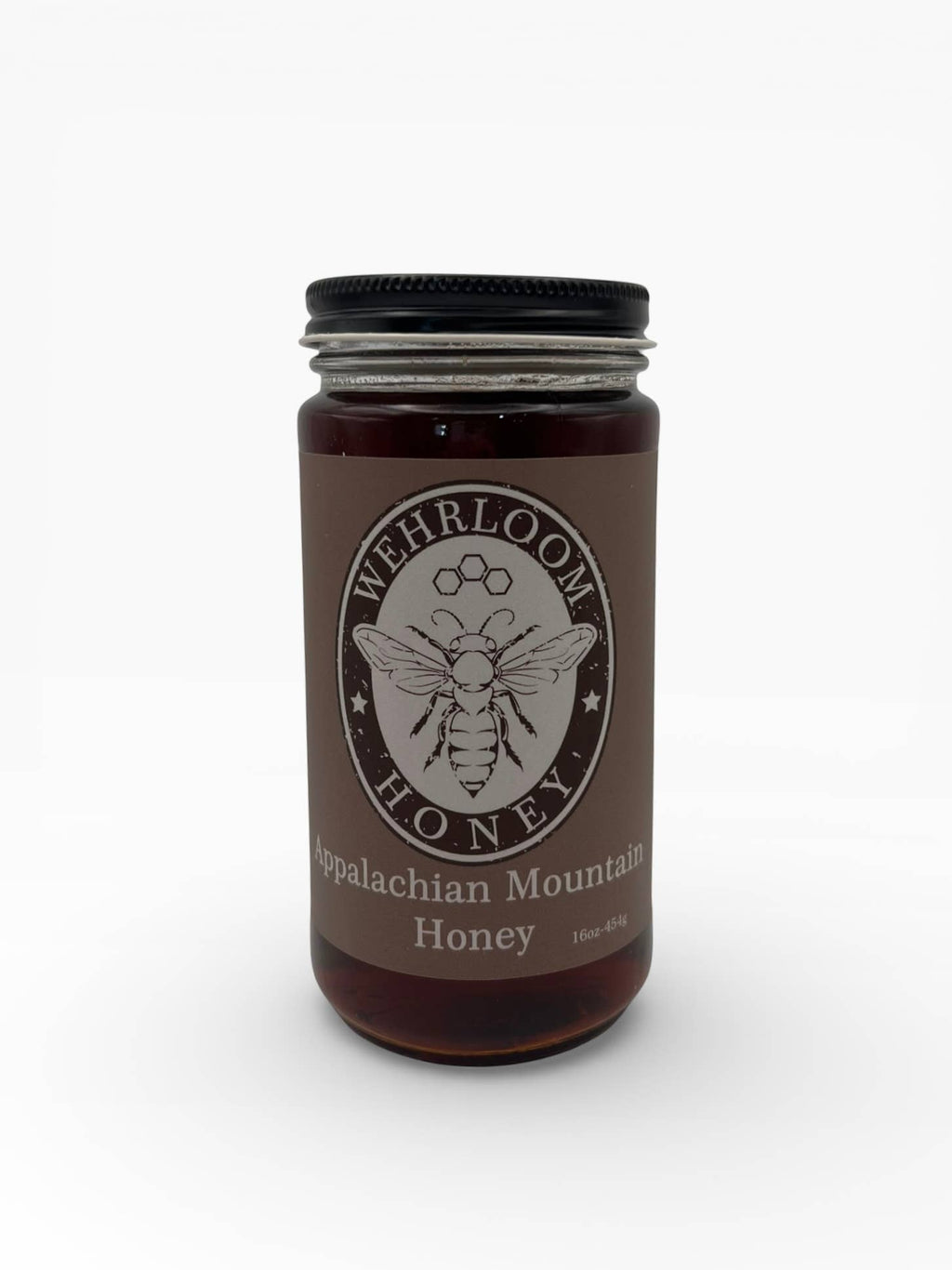 Appalachian Mountain Honey Screw Top Jar