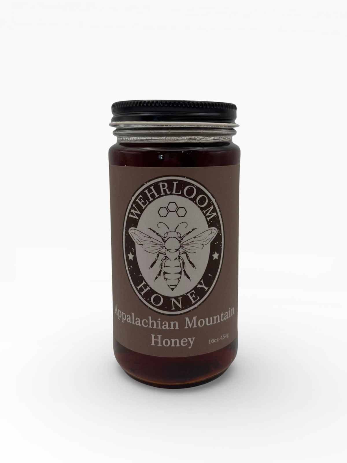 Appalachian Mountain Honey Screw Top Jar