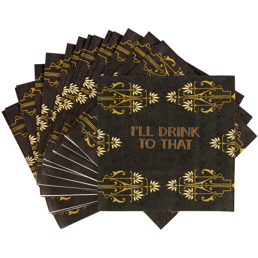 I'll Drink To That Beverage Napkin